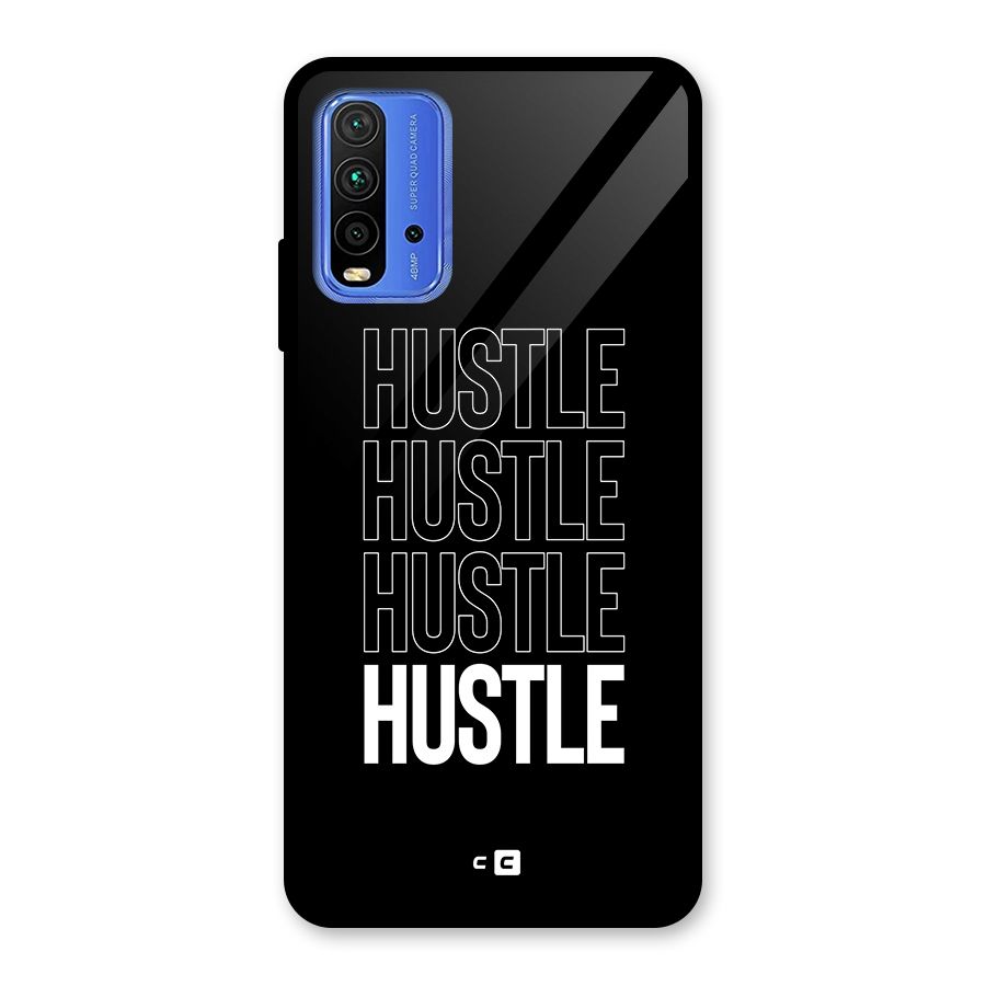 Hustle Hustle Hustle Glass Back Case for Redmi 9 Power