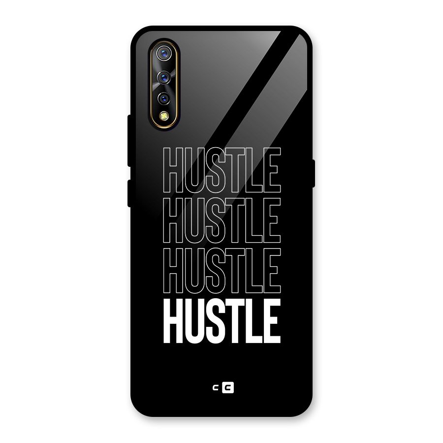 Hustle Hustle Hustle Glass Back Case for Vivo S1