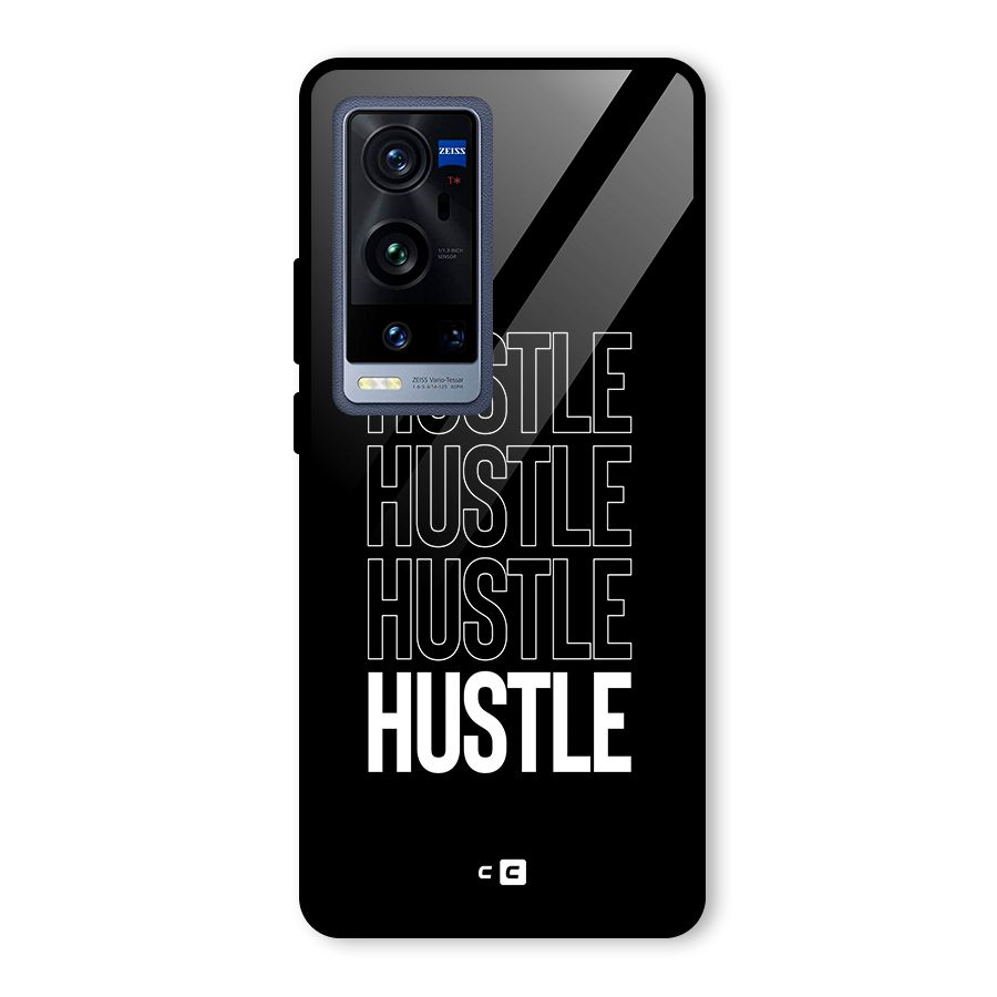 Hustle Hustle Hustle Glass Back Case for Vivo X60 Pro Plus