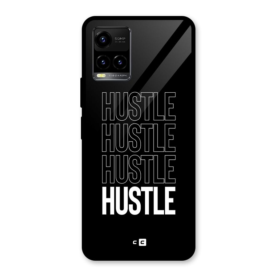 Hustle Hustle Hustle Glass Back Case for Vivo Y21T