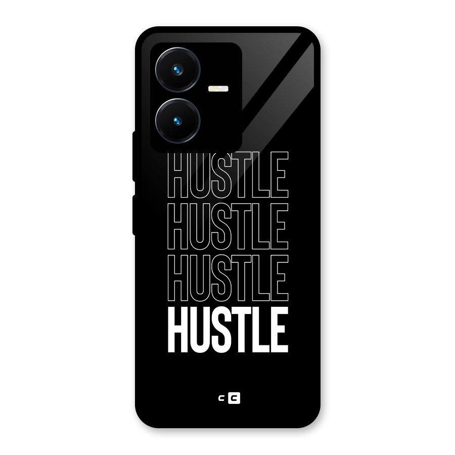 Hustle Hustle Hustle Metal Back Case for Vivo Y22