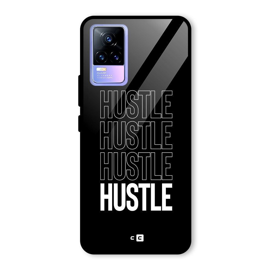 Hustle Hustle Hustle Glass Back Case for Vivo Y73