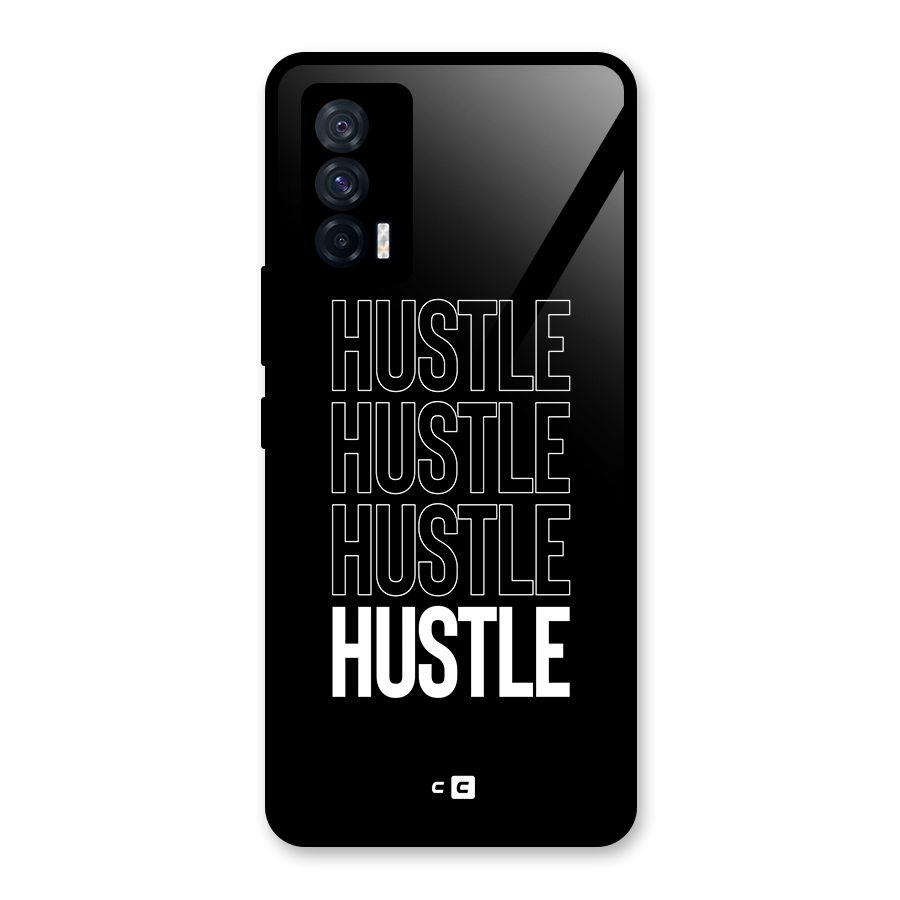 Hustle Hustle Hustle Glass Back Case for Vivo iQOO 7 5G