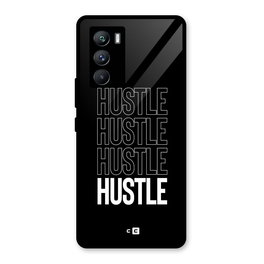 Hustle Hustle Hustle Glass Back Case for Vivo iQOO 9 SE