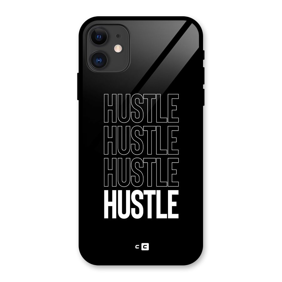 Hustle Hustle Hustle Metal Back Case for iPhone 11