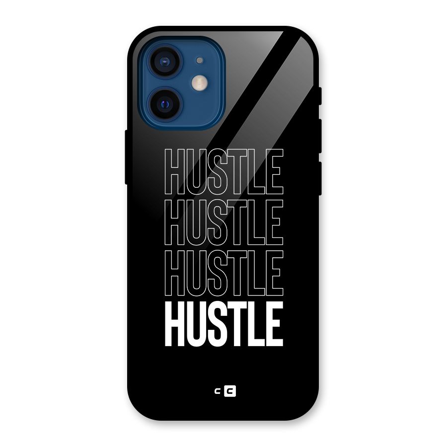 Hustle Hustle Hustle Glass Back Case for iPhone 12 Mini
