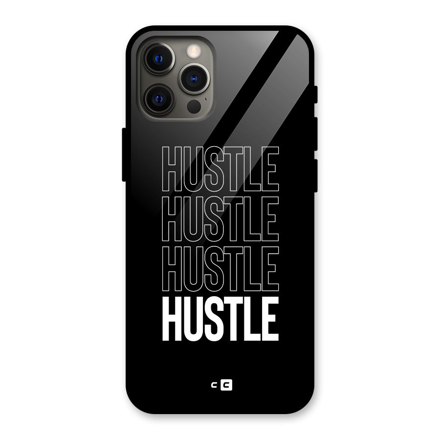 Hustle Hustle Hustle Glass Back Case for iPhone 12 Pro Max