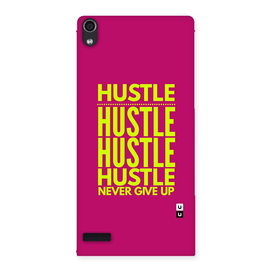 Hustle Never Give Up Back Case for Ascend P6