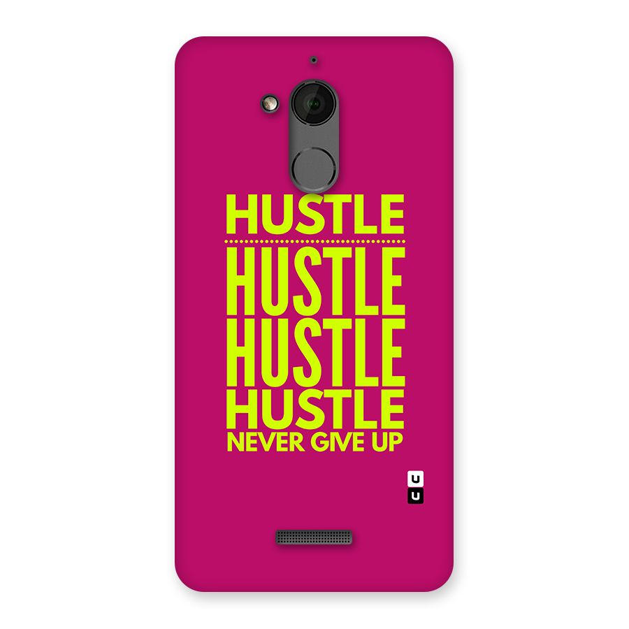 Hustle Never Give Up Back Case for Coolpad Note 5