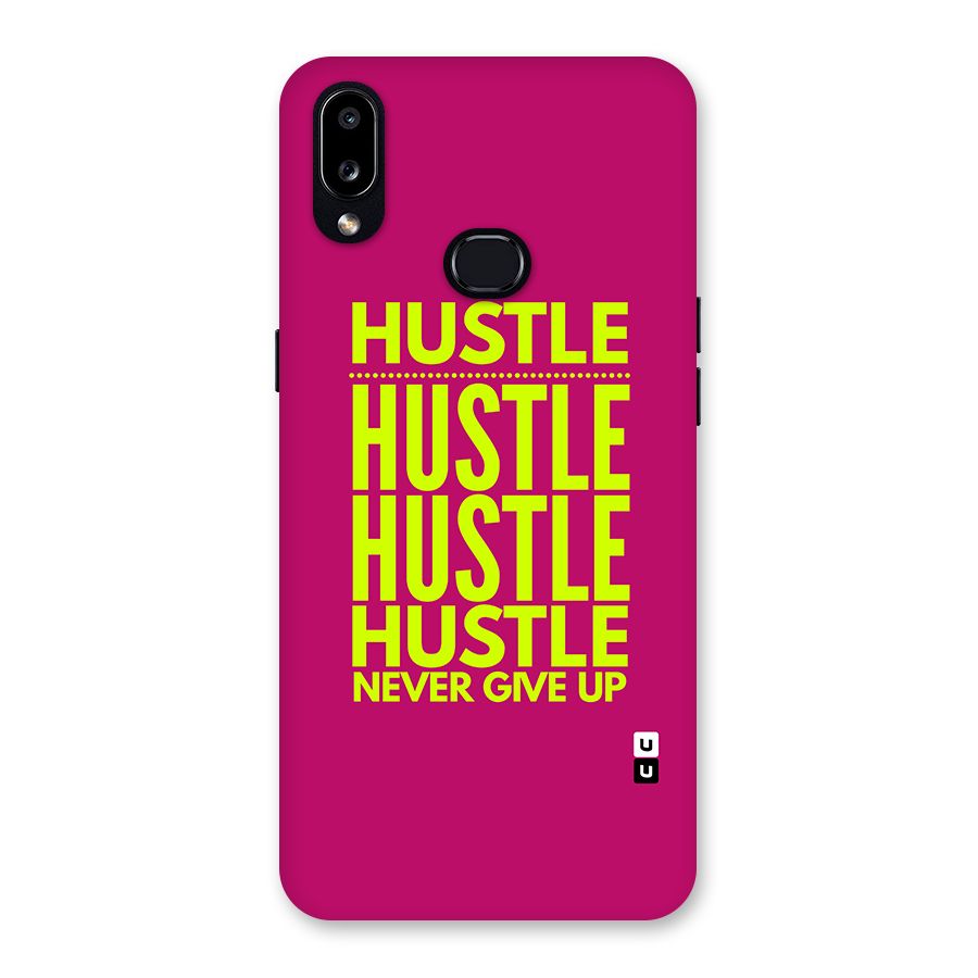 Hustle Never Give Up Back Case for Galaxy A10s