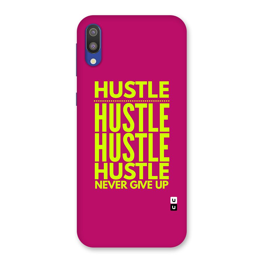 Hustle Never Give Up Back Case for Galaxy M10