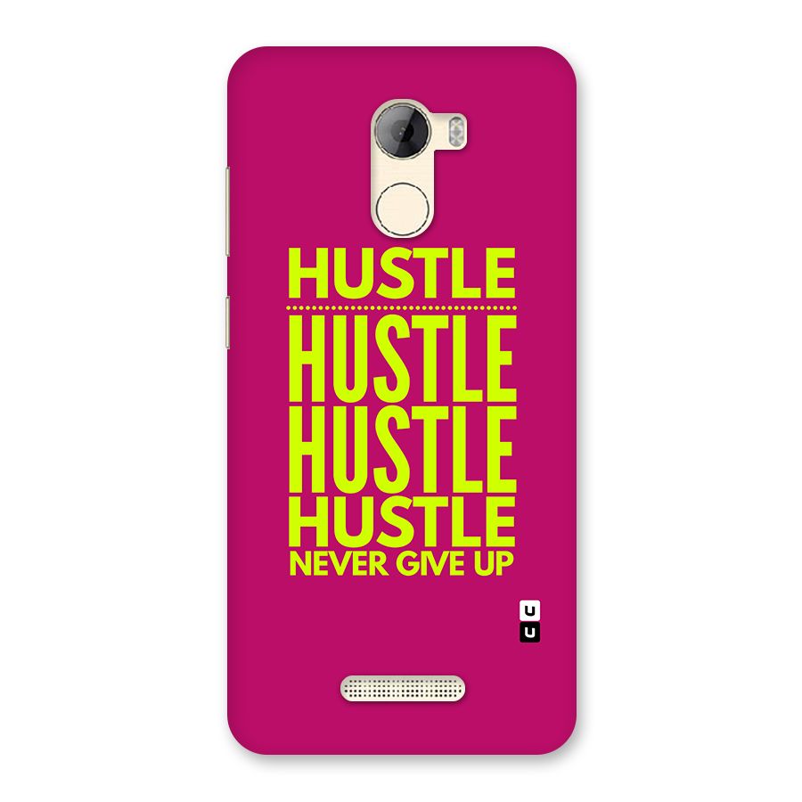 Hustle Never Give Up Back Case for Gionee A1 LIte
