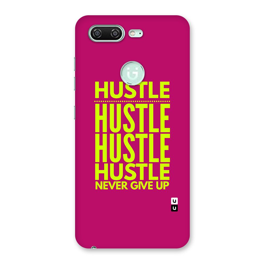 Hustle Never Give Up Back Case for Gionee S10