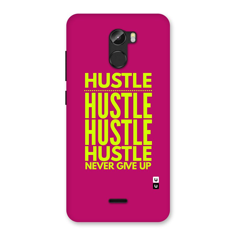 Hustle Never Give Up Back Case for Gionee X1