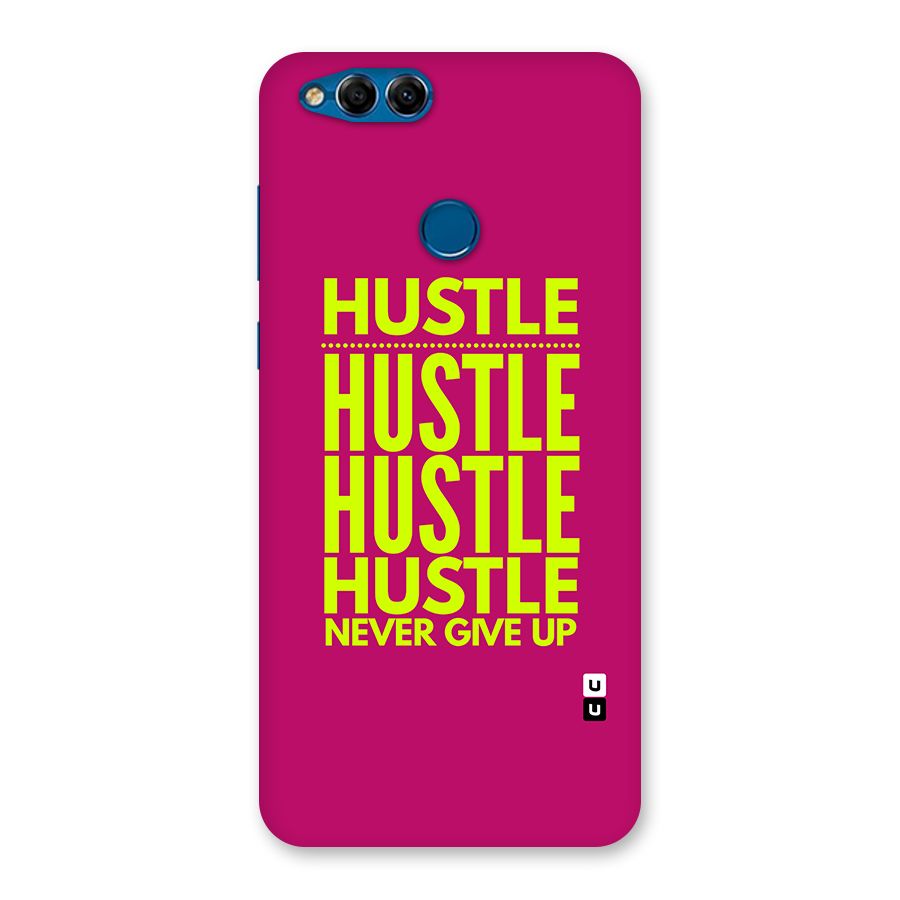 Hustle Never Give Up Back Case for Honor 7X