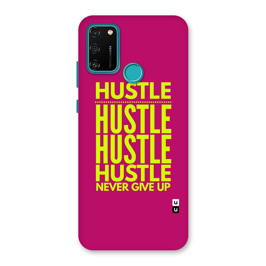 Hustle Never Give Up Back Case for Honor 9A