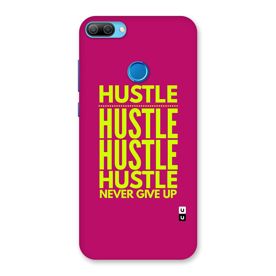 Hustle Never Give Up Back Case for Honor 9N