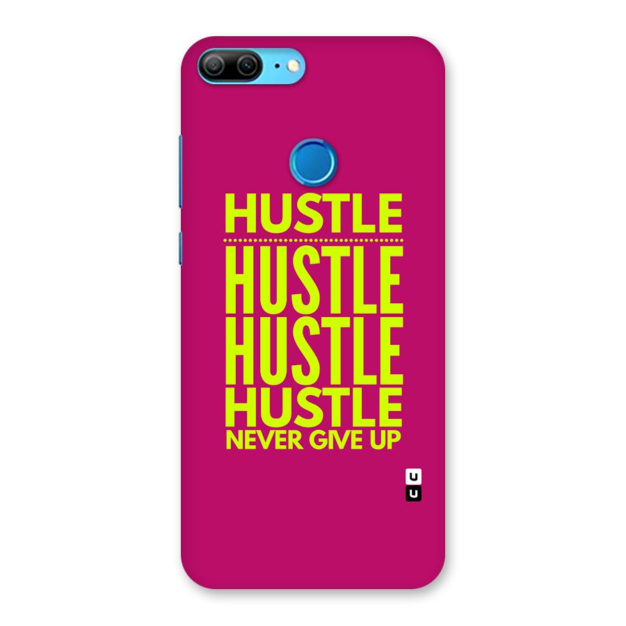 Hustle Never Give Up Back Case for Honor 9 Lite