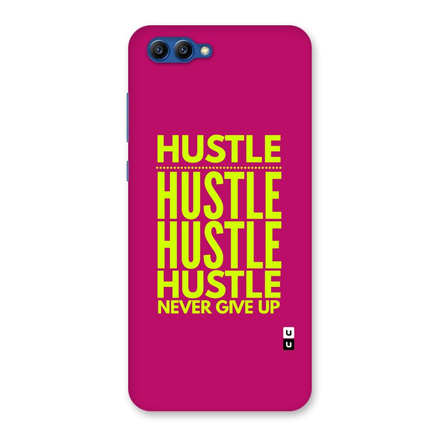 Hustle Never Give Up Back Case for Honor View 10