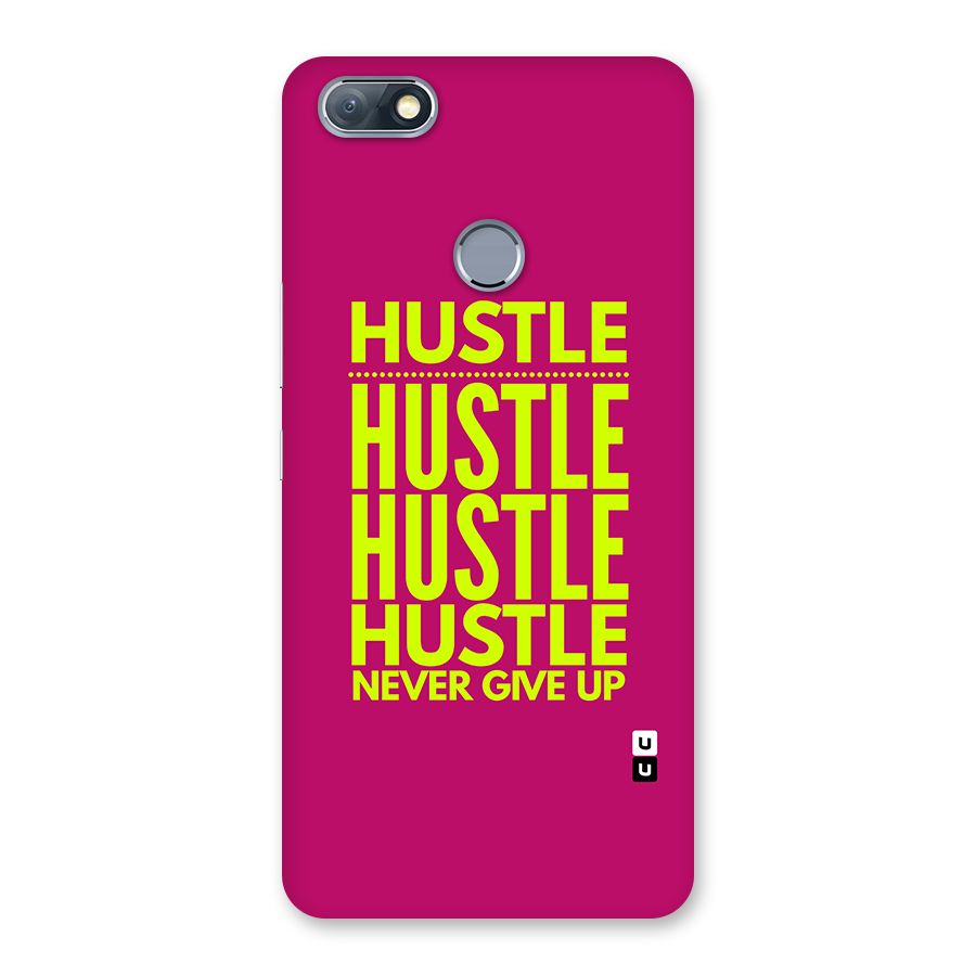 Hustle Never Give Up Back Case for Infinix Note 5