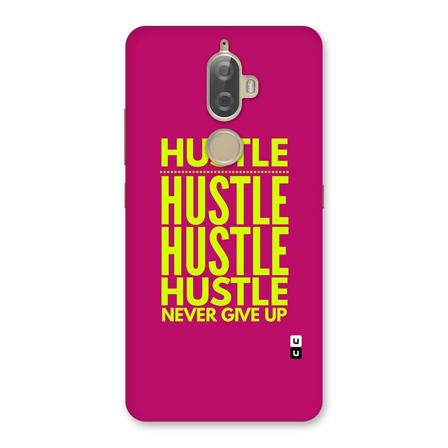Hustle Never Give Up Back Case for Lenovo K8 Plus