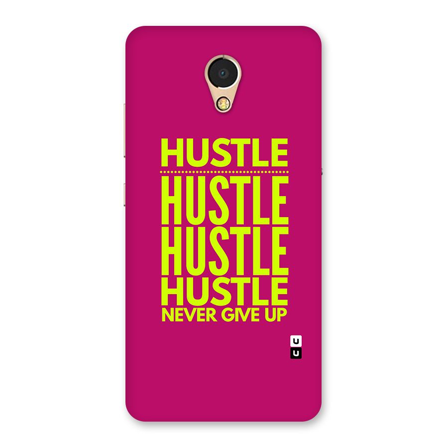 Hustle Never Give Up Back Case for Lenovo P2