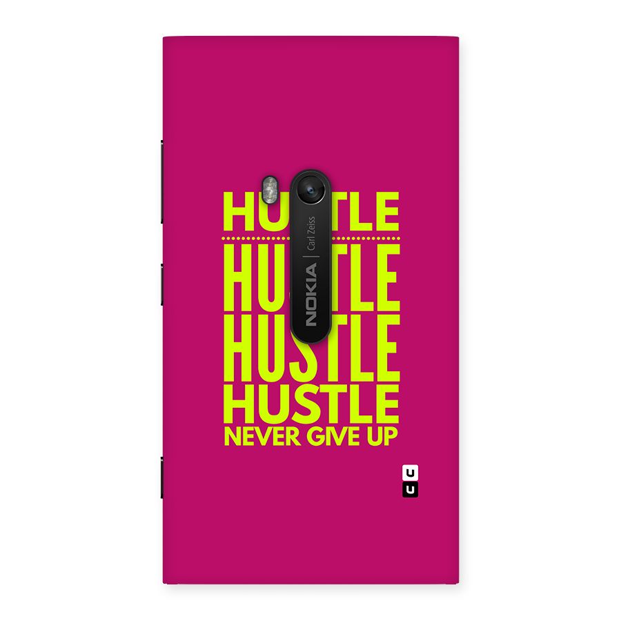 Hustle Never Give Up Back Case for Lumia 920