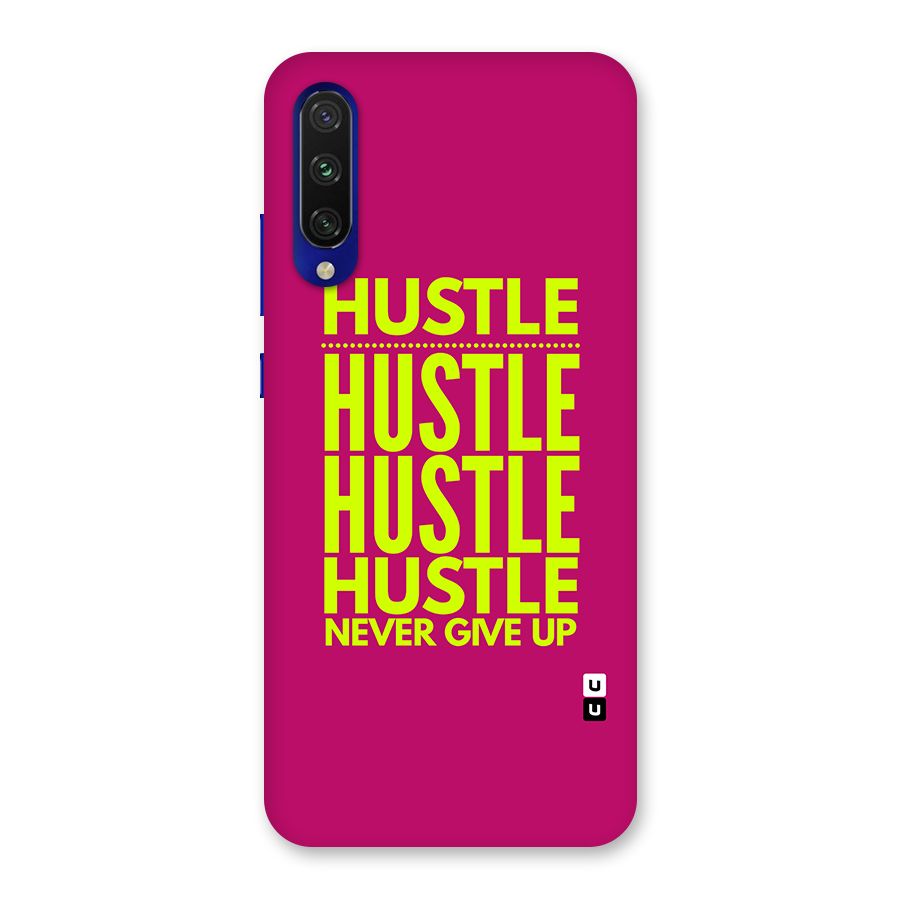 Hustle Never Give Up Back Case for Mi A3