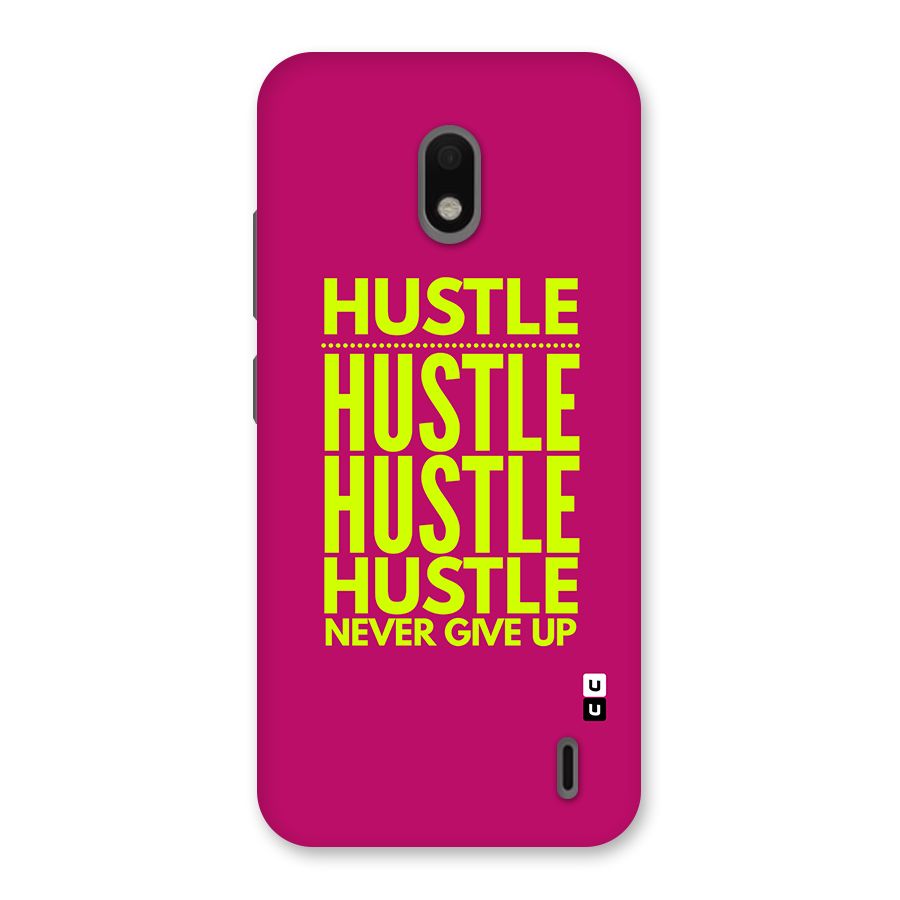 Hustle Never Give Up Back Case for Nokia 2.2