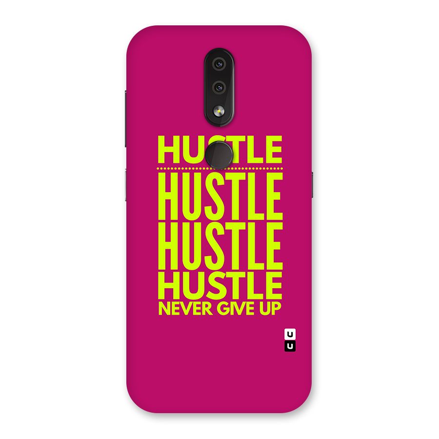 Hustle Never Give Up Back Case for Nokia 4.2