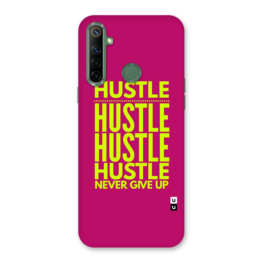 Hustle Never Give Up Back Case for Realme Narzo 10
