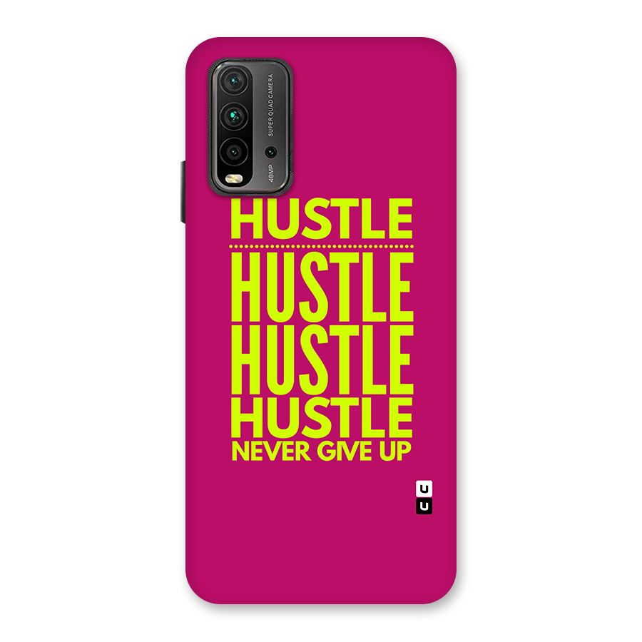 Hustle Never Give Up Back Case for Redmi 9 Power