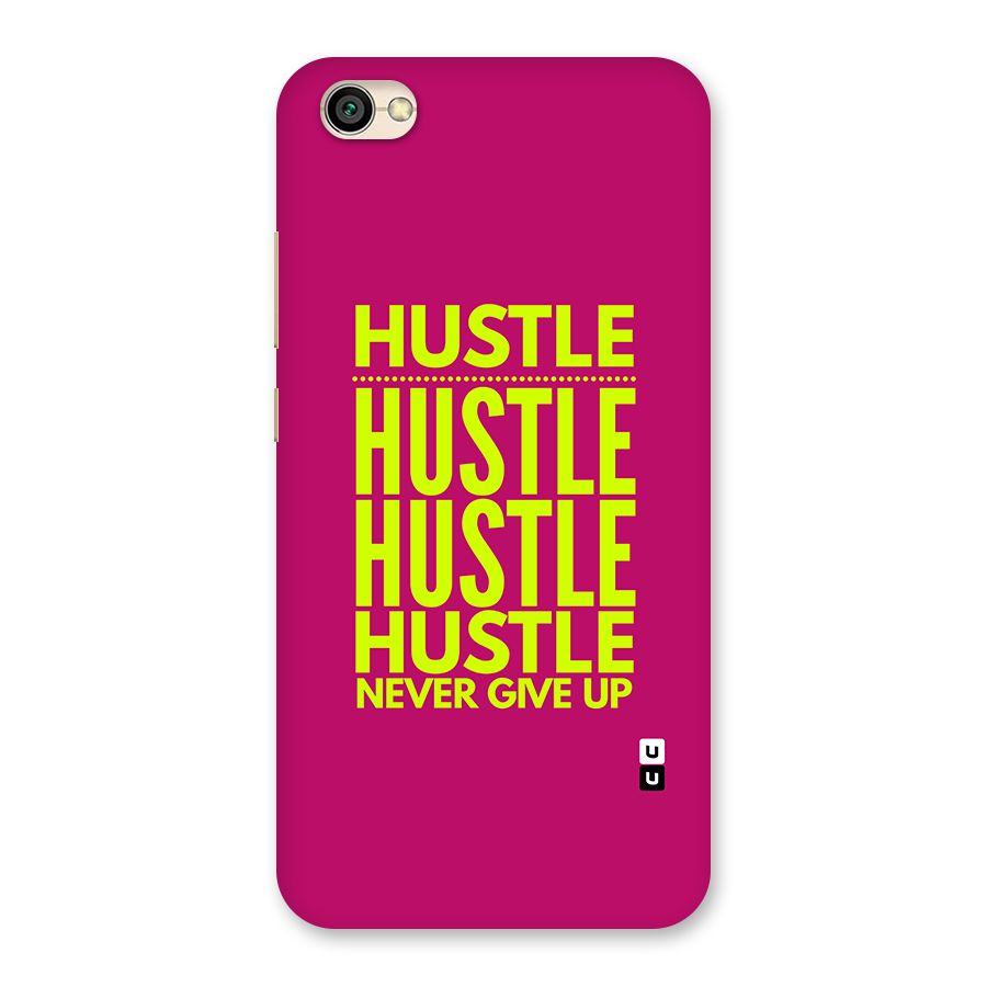 Hustle Never Give Up Back Case for Redmi Y1 Lite