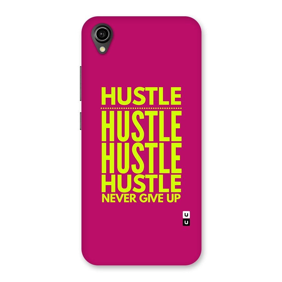 Hustle Never Give Up Back Case for Vivo Y90