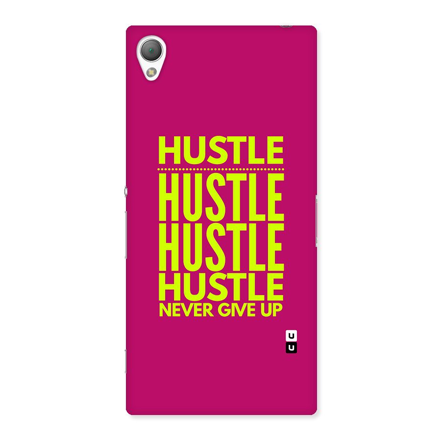 Hustle Never Give Up Back Case for Xperia Z3
