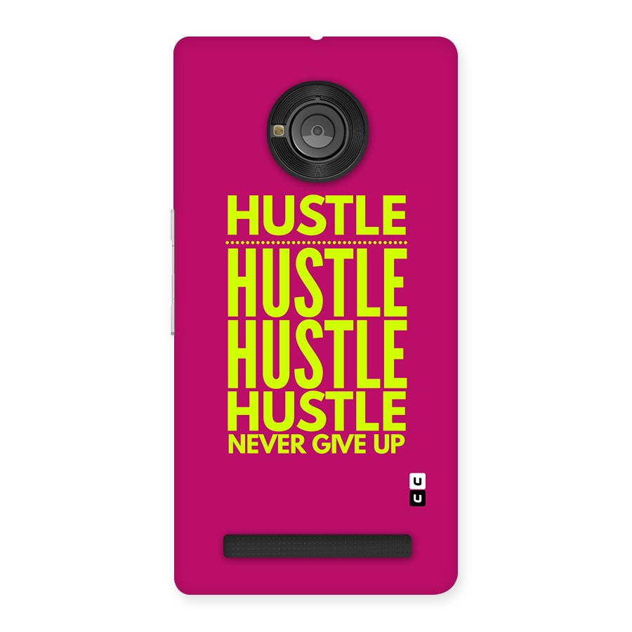 Hustle Never Give Up Back Case for Yunique