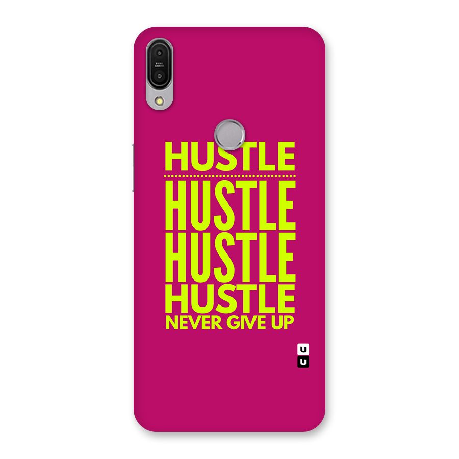 Hustle Never Give Up Back Case for Zenfone Max Pro M1