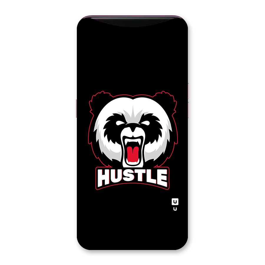 Hustle Panda Back Case for Oppo Find X