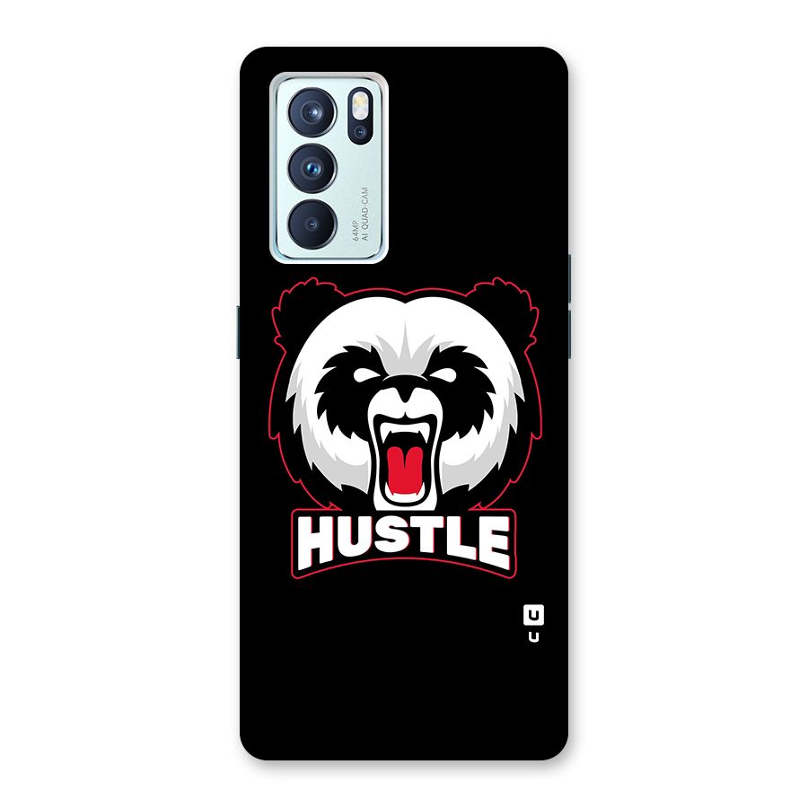 Hustle Panda Glass Back Case for Oppo Reno6 Pro 5G
