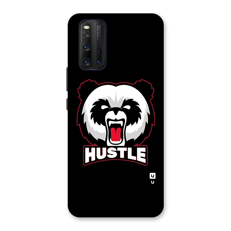 Hustle Panda Glass Back Case for Vivo iQOO 3
