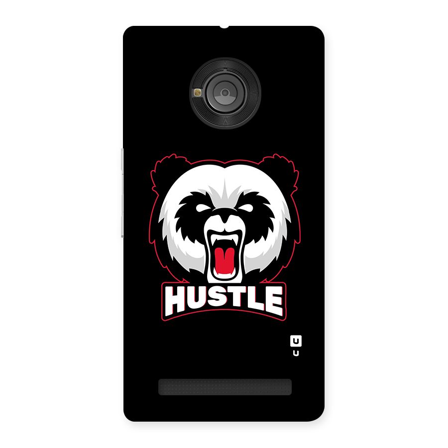 Hustle Panda Back Case for Yu Yunique