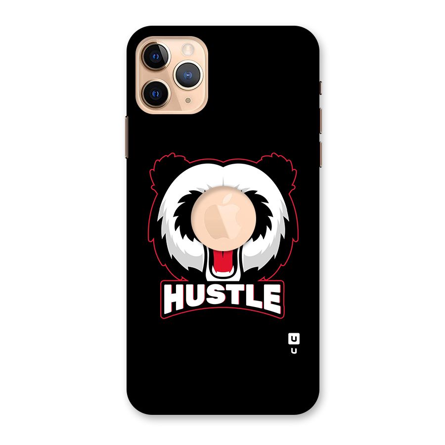 Hustle Panda Back Case for iPhone 11 Pro Max Logo Cut
