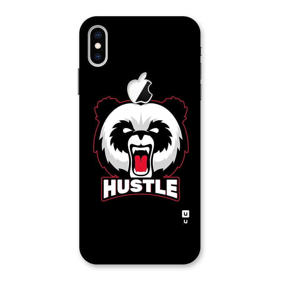 Hustle Panda Back Case for iPhone XS Max Apple Cut
