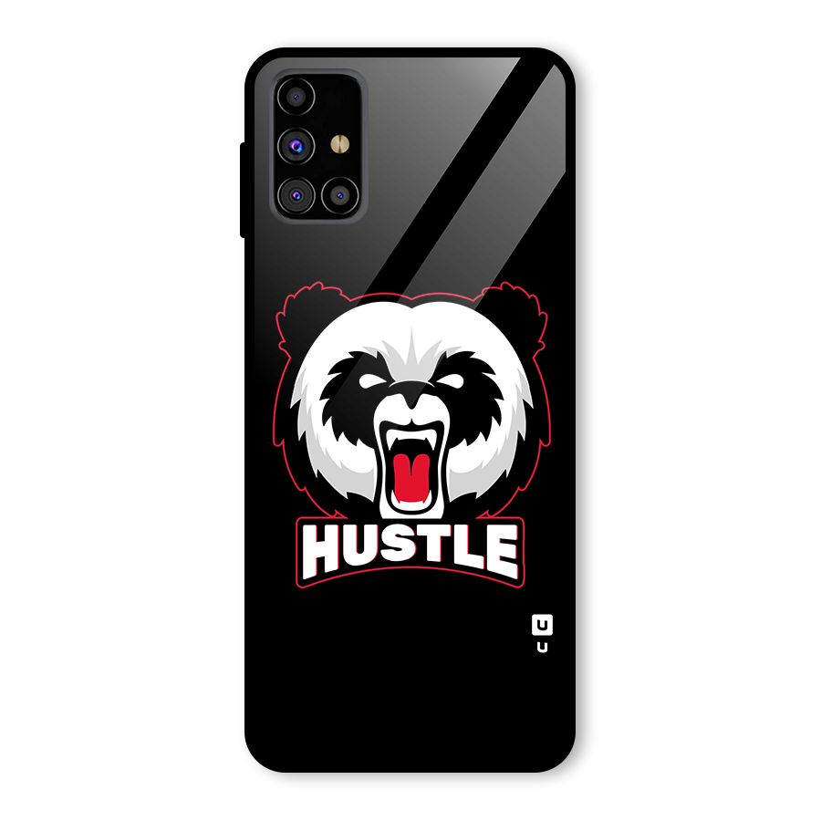 Hustle Panda Glass Back Case for Galaxy M31s