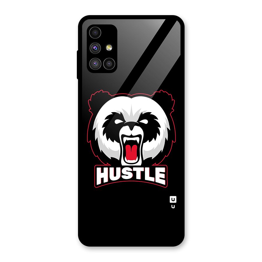 Hustle Panda Glass Back Case for Galaxy M51