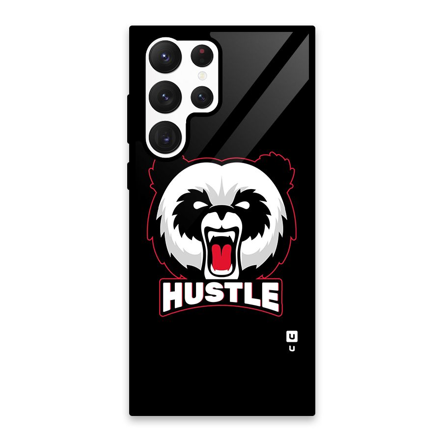 Hustle Panda Glass Back Case for Galaxy S22 Ultra 5G
