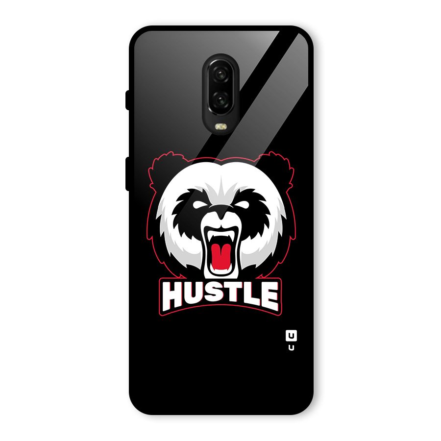 Hustle Panda Glass Back Case for OnePlus 6T
