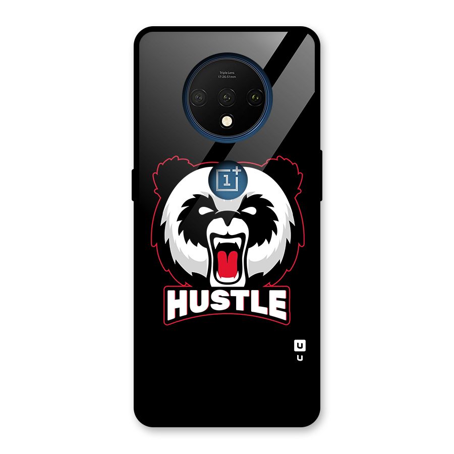 Hustle Panda Glass Back Case for OnePlus 7T