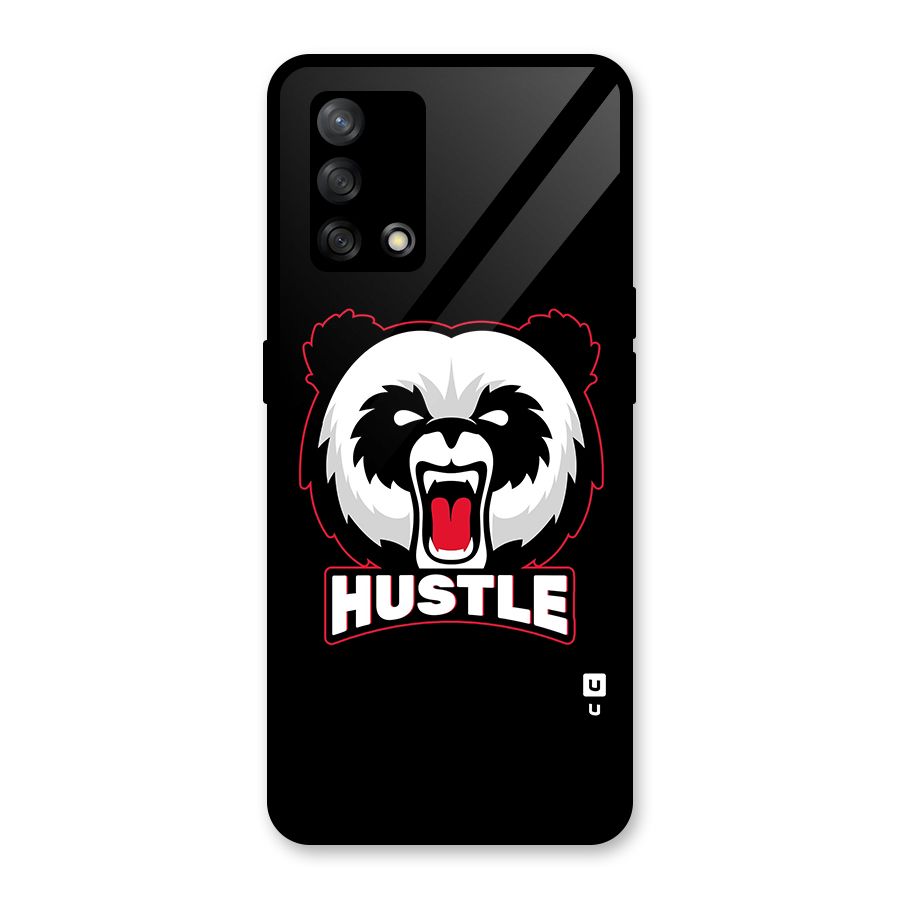 Hustle Panda Glass Back Case for Oppo F19
