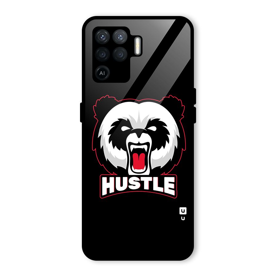 Hustle Panda Glass Back Case for Oppo F19 Pro